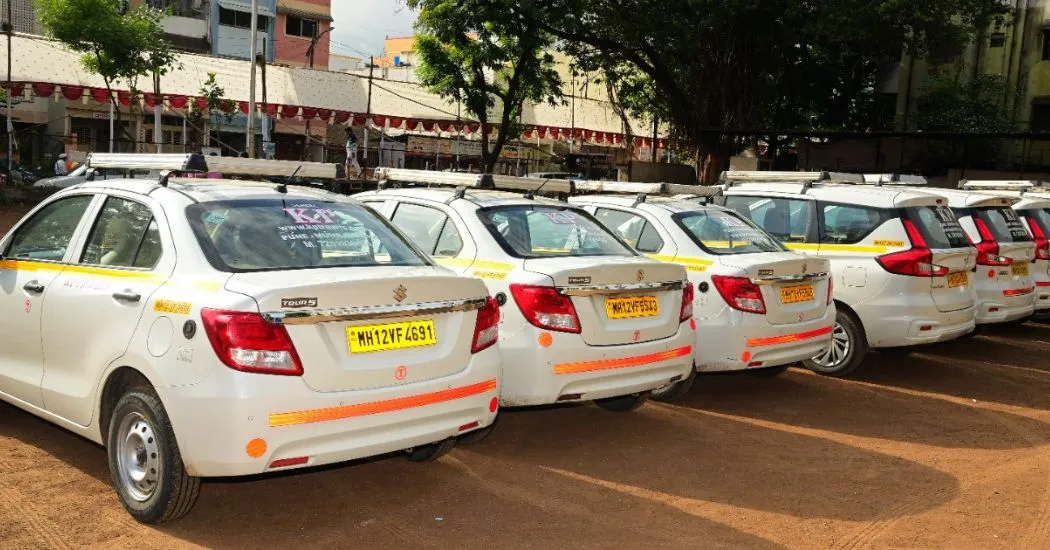 KP Travels cab for Pune to Mumbai Airport