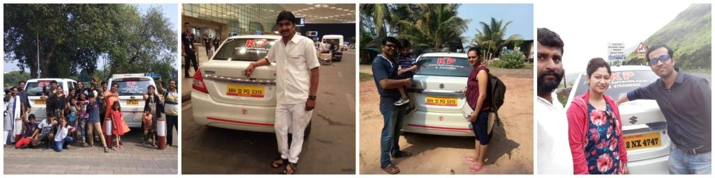KP's Happy Car Rental Passenger from Pune