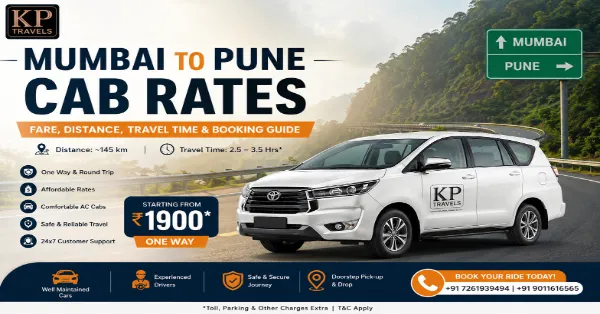 Mumbai To Pune Cab Rates